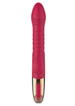 Load image into Gallery viewer, Goddess Thrusting Delight Rechargeable Silicone Dual Stimulating Vibrator
