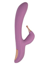 Load image into Gallery viewer, Goddess Tri-Tip Rechargeable Silicone Personal Vibrator - Lavender/Purple
