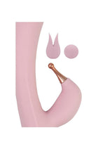 Load image into Gallery viewer, Goddess Tri-Tip Rechargeable Silicone Personal Vibrator
