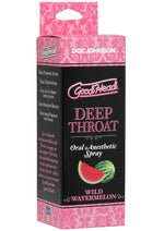 Load image into Gallery viewer, Goodhead Deep Throat Oral Anesthetic Spray Wild Watermelon - 2oz
