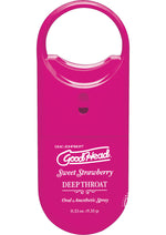 Load image into Gallery viewer, Goodhead Deep Throat To-Go Oral Anesthetic Spray Strawberry - .33oz
