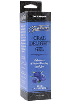Load image into Gallery viewer, Goodhead Oral Delight Gel Flavored Blue Raspberry - 4oz
