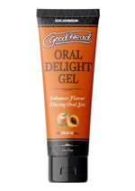 Load image into Gallery viewer, Goodhead Oral Delight Gel Flavored Peach - 4oz
