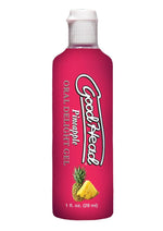 Load image into Gallery viewer, Goodhead Oral Delight Gel Flavored Pineapple - 1oz - Bulk
