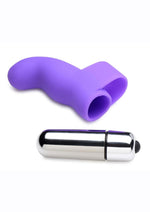 Load image into Gallery viewer, Gossip G-Thrill Silicone Finger Vibrator with Full Size Bullet
