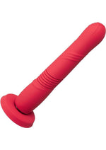 Load image into Gallery viewer, Gravity Remote App Thrusting Rechargeable Silicone Dildo - Red