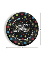Load image into Gallery viewer, Happy F&#39;n Birthday Plates
