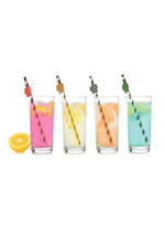 Load image into Gallery viewer, Happy F&#39;n Birthday Tall Party Straws
