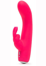 Load image into Gallery viewer, Happy Rabbit Mini Rechargeable Silicone Rabbit Vibrator - Pink
