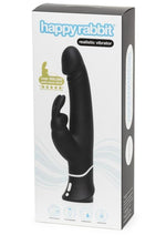 Load image into Gallery viewer, Happy Rabbit Realistic Silicone Rabbit Vibrator - Black
