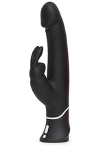 Load image into Gallery viewer, Happy Rabbit Realistic Silicone Rabbit Vibrator - Black
