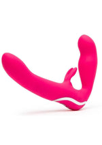 Load image into Gallery viewer, Happy Rabbit Strapless Strap-On Silicone Rabbit Vibrator - Pink
