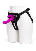 Load image into Gallery viewer, Happy Rabbit Vibrating Strap-On Silicone Vibrating Harness - Purple - Set
