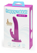 Load image into Gallery viewer, Happy Rabbit Vibrating Strap-On Silicone Vibrating Harness - Purple - Set
