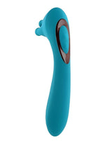 Load image into Gallery viewer, Heads Or Tails Silicone Rechargeable Dual Vibrator
