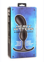 Load image into Gallery viewer, Heavy Hitters Comfort Plugs Silicone Anal Plug - Black - 7.4in
