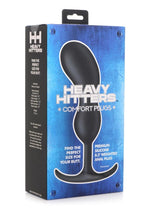 Load image into Gallery viewer, Heavy Hitters Comfort Plugs Silicone Anal Plug - Black - 8.2in
