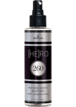 Load image into Gallery viewer, Hero 260 Natural Men&#39;s Body Mist with Pheromones 4.2oz Spray
