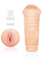 Load image into Gallery viewer, Hey 19! Vibrating Teen Pussy Stroker Lena - Vanilla
