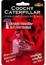 Load image into Gallery viewer, Horny Honey Coochy Caterpillar Vibro Cock Ring - Magenta/Pink
