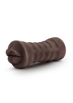 Load image into Gallery viewer, Hot Chocolate Renee Vibrating Masturbator with Bullet - Mouth

