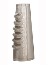 Load image into Gallery viewer, Hot Rod Xtreme Enhancer Penis Sleeve with Tiered Ridges - Smoke

