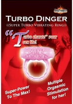Load image into Gallery viewer, Humm Dinger Super Turbo Vibrating Cock Ring - Magenta/Pink

