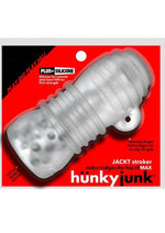 Load image into Gallery viewer, Jackt Textured Stroker - Clear/Clear Ice
