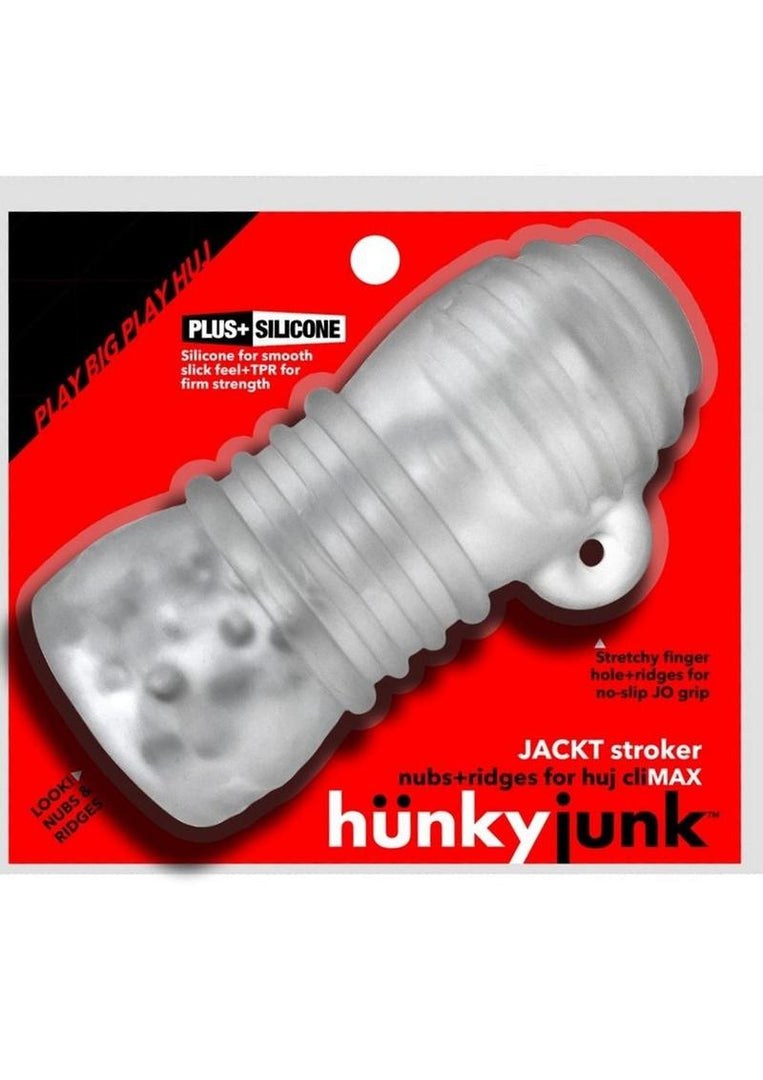 Jackt Textured Stroker - Clear/Clear Ice