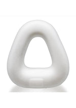 Load image into Gallery viewer, Hunkyjunk Zoid Trapezoid Lifter Cockring - White/White Ice
