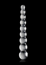 Load image into Gallery viewer, Icicles No. 2 Beaded Glass Anal Probe - Clear
