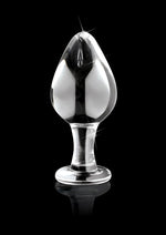 Load image into Gallery viewer, Icicles No. 25 Glass Anal Plug - Clear
