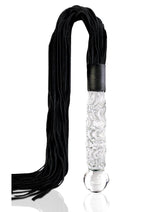 Load image into Gallery viewer, Icicles No. 38 Textured Glass Dildo with Flogger
