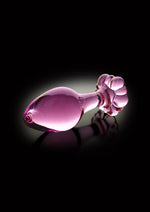 Load image into Gallery viewer, Icicles No. 48 Flower Shaped Glass Anal Plug
