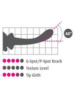 Load image into Gallery viewer, Icicles No. 89 Glass G-Spot Wand with Bendable Silicone Suction Cup - Blue
