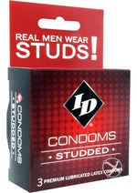 Load image into Gallery viewer, Id Studded Condom - 3 Pack

