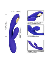 Load image into Gallery viewer, Impulse Intimate E-Stimulator Dual Wand Rechargeable Silicone Vibrator
