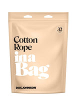 Load image into Gallery viewer, In A Bag Cotton Rope - Black - 32ft
