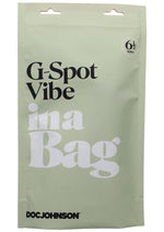 Load image into Gallery viewer, In A Bag Silicone Rechargeable G-Spot Vibrator - Black
