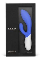 Load image into Gallery viewer, Ina Wave 2 Rechargeable Rabbit Vibrator - California - Blue/Sky Blue
