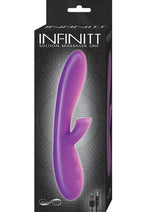 Load image into Gallery viewer, Infinitt Suction Massager One Rechargeable Silicone Vibrator - Purple
