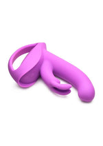 Load image into Gallery viewer, Inmi Come Hither Rocker Rechargeable Silicone Vibrator - Purple
