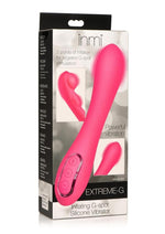 Load image into Gallery viewer, Inmi Extreme-G Inflating G-Spot Rechargeable Silicone Vibrator - Pink
