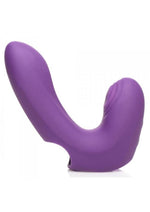 Load image into Gallery viewer, Inmi Finger Pulse Rechargeable Silicone Finger Vibrator - Purple
