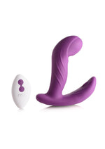 Load image into Gallery viewer, Inmi G-Rocker Come Hither Rechargeable Silicone Vibrator with Remote Control - Purple