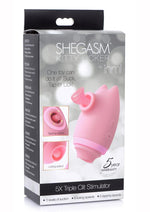Load image into Gallery viewer, Inmi Shegasm Kitty Licker 5x Silicone Rechargeable Clit Stimulator - Pink
