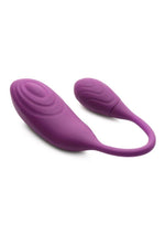 Load image into Gallery viewer, Inmi Slim Pulse Rechargeable Silicone 7x Pulsing Clit Stimulator and Vibrating Egg - Purple
