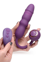 Load image into Gallery viewer, Inmi Thrust Thumper Rechargeable Silicone Vibrator with Remote Control
