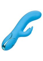 Load image into Gallery viewer, Insatiable G Inflatable G-Bunny Silicone Rechargeable Vibrator - Blue
