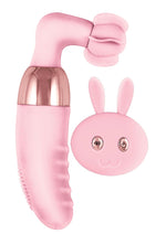 Load image into Gallery viewer, Intense Remote Control Silicone Rechargeable Clit Licker - Pink

